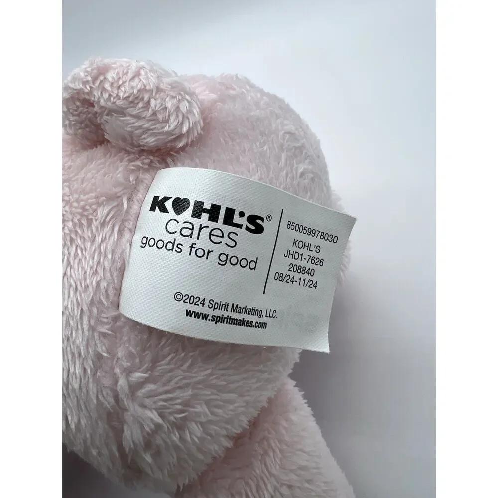 Kohl’s Cares Hello Piggy Plush Pink Pig Stuffed Animal 12” Character Kohls 2024